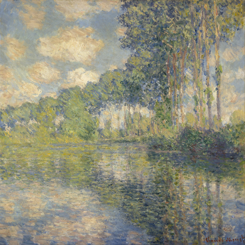 Poplars on the Banks of the Epte Claude Monet